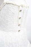 画像2: LIZ LISA / 刺繍コットンチュニック  白 S-26-02-20-021-LO-TO-AS-ZS (2)
