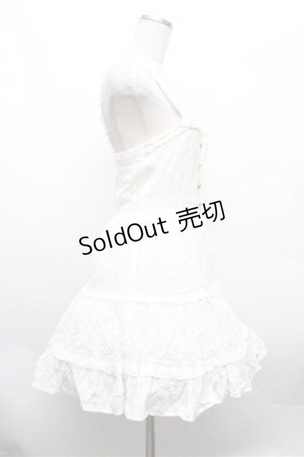 画像3: LIZ LISA / 刺繍コットンチュニック  白 S-26-02-20-021-LO-TO-AS-ZS (3)