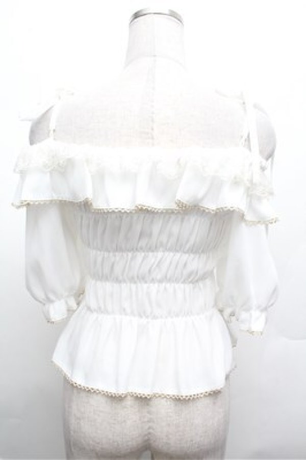 画像3: ALICE and the PIRATES / バニーガールシャーリングプルオーバー  白 S-26-02-20-022-PA-BL-HR-ZS (3)