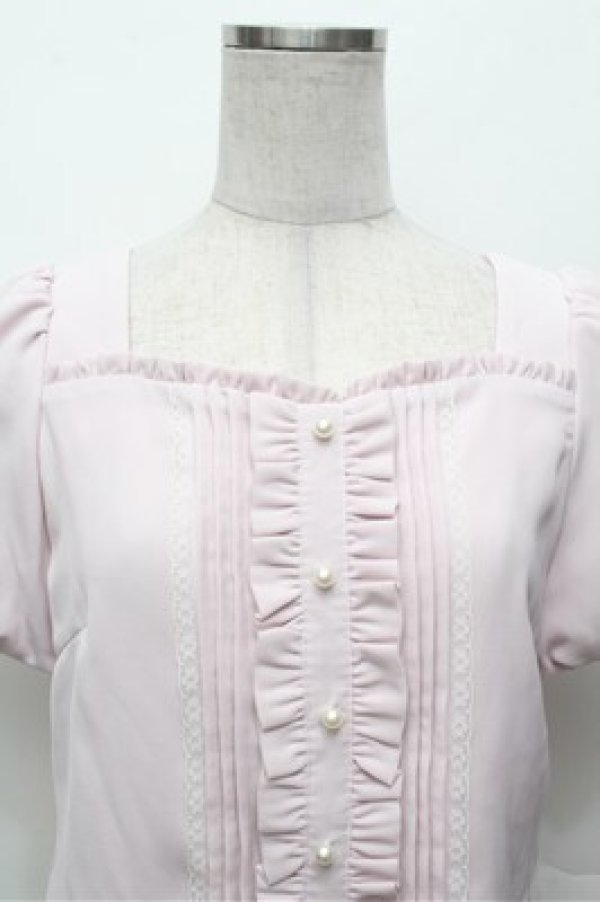 画像2: mille fille closet by LODISPOTTO / スクエアトップス  ピンク S-26-02-20-024-LO-TO-AS-ZS (2)