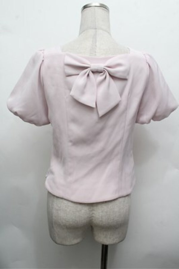 画像4: mille fille closet by LODISPOTTO / スクエアトップス  ピンク S-26-02-20-024-LO-TO-AS-ZS (4)