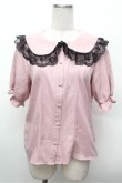 画像1: MA*RS / レース襟ブラウス  ピンク S-26-02-20-025-EL-BL-AS-ZS (1)