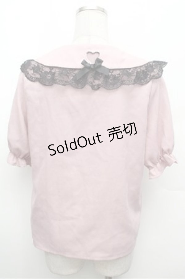 画像3: MA*RS / レース襟ブラウス  ピンク S-26-02-20-025-EL-BL-AS-ZS (3)