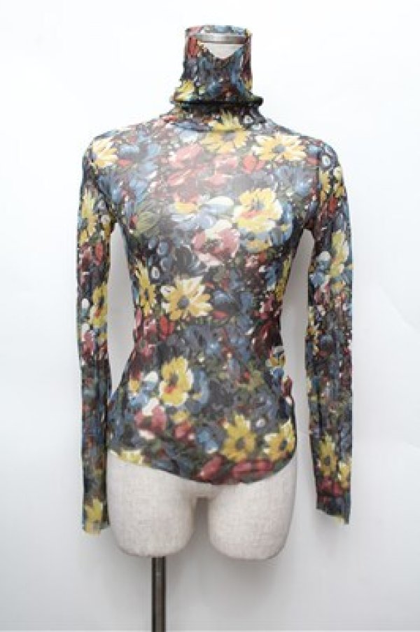 画像1: Jean Paul GAULTIER / パワーネットトップス 40  S-26-02-22-031-GO-TO-AS-ZS (1)