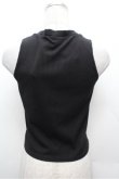 画像4: ACDC RAG / Vivid Gloomy Sleevelessトップス  黒 S-26-02-22-043-PU-TO-AS-ZS (4)
