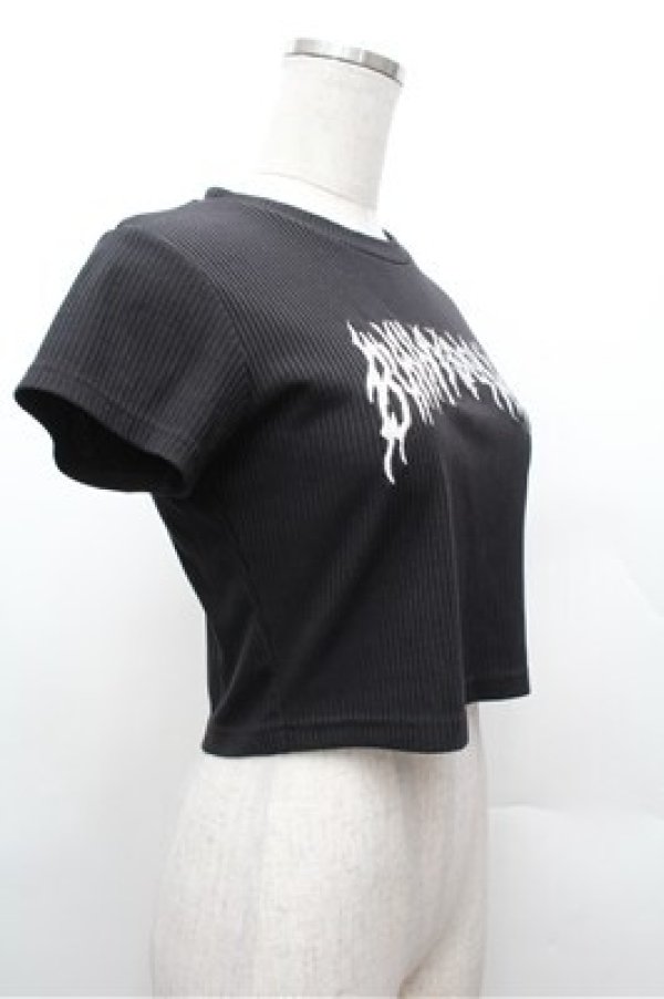 画像2: ACDC RAG / PUNKYバニーチビTシャツ  黒 S-26-02-22-044-PU-TO-AS-ZS (2)