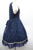 画像2: 中国ロリータ / 星座柄ワンピース L ネイビー S-26-02-22-051-LO-OP-TE-ZS (2)
