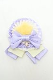 画像1: ATELIER　Ruby / ロゼットチャームブローチ  ラベンダー S-26-02-22-007-EL-ZA-AS-ZS (1)