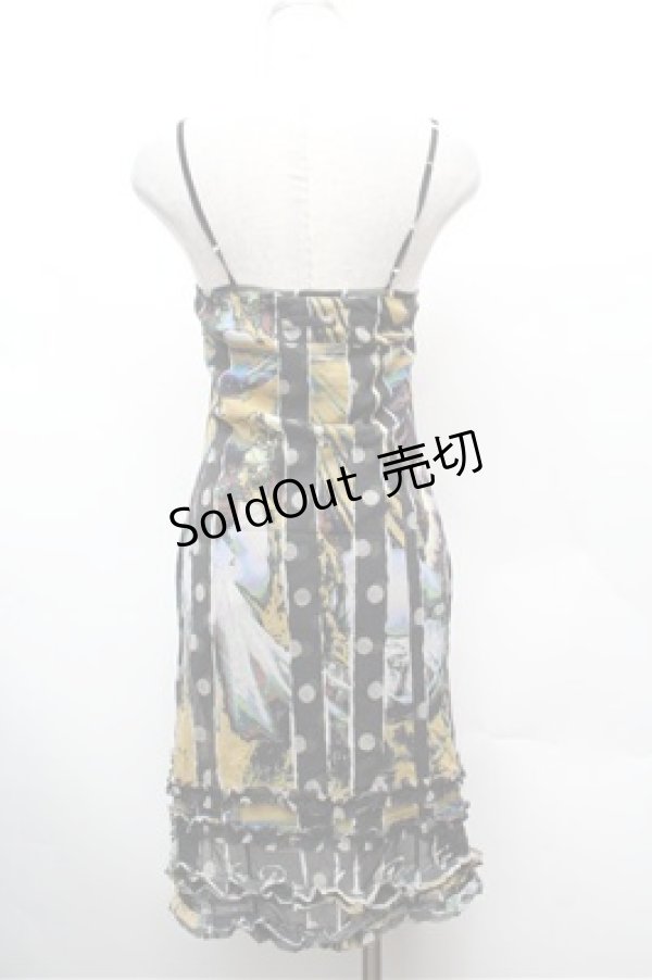 画像3: Jean Paul GAULTIER / パワーネットキャミソール  黒 S-26-02-22-056-GO-TO-AS-ZS (3)