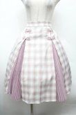 画像1: axes femme kawaii / チャイナ釦切り替えスカート  ピンク S-26-02-22-060-AX-SK-AS-ZS (1)