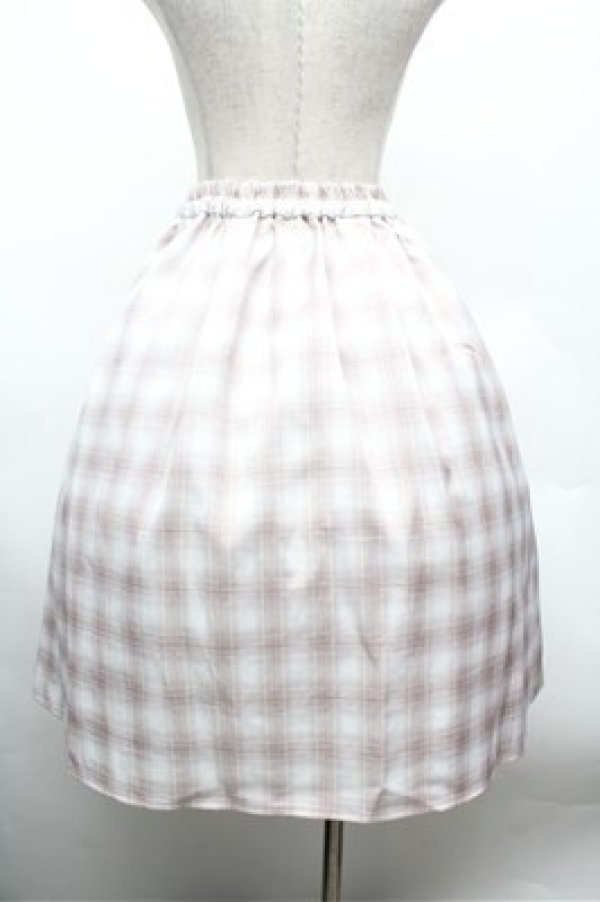 画像3: axes femme kawaii / チャイナ釦切り替えスカート  ピンク S-26-02-22-060-AX-SK-AS-ZS (3)