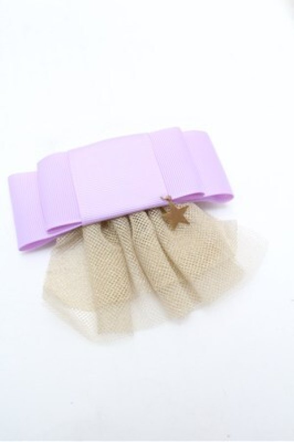 画像3: ATELIER　Ruby / リボンバレッタ  ラベンダー S-26-02-22-009-EL-ZA-AS-ZS (3)