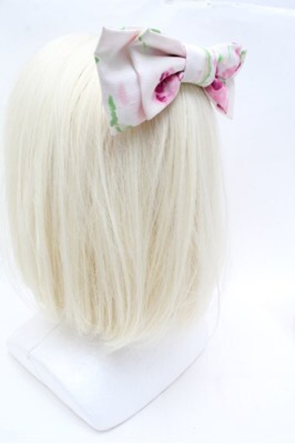 画像1: JESUS DIAMANTE / リボンバレッタ   S-26-02-22-015-JE-AC-AS-ZS (1)