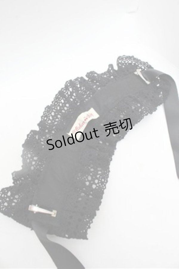 画像3: ATELIER　Ruby / ヘッドドレス  黒 S-26-02-22-019-EL-AC-AS-ZS (3)