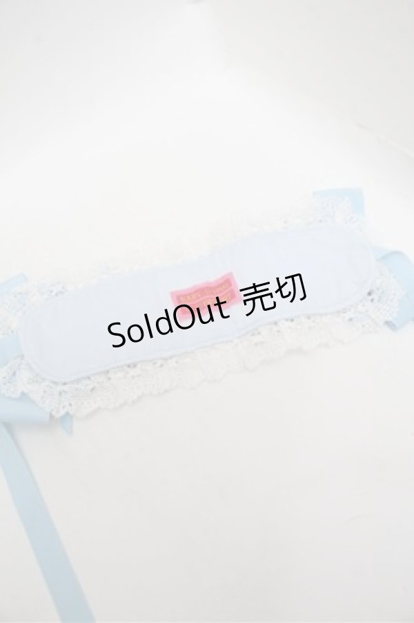 画像3: BABY,THE STARS SHINE BRIGHT / はしごレースのスピンドールヘッドドレス  サックス S-26-02-22-020-BA-AC-AS-ZS (3)