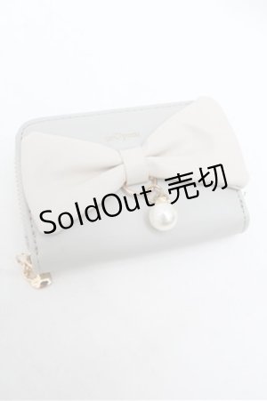 画像: m petit by misako / AMPLカードケース  グレー S-26-02-22-003-LO-ZA-AS-ZS