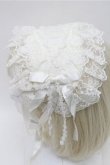 画像2: metamorphose / チュールレースヘッドドレス  アイボリー S-26-02-23-004-ME-AC-HR-ZS (2)