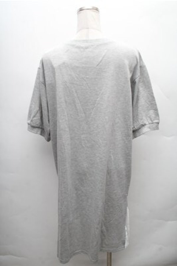 画像2: LOLITA / サイドプリーツカットソー  グレー S-26-02-23-044-LO-TO-HR-ZS (2)