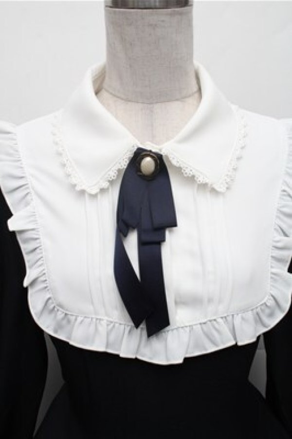 画像3: Amavel / Histoire Osmanthusワンピース  紺 S-26-02-23-053-CA-OP-AS-ZS (3)