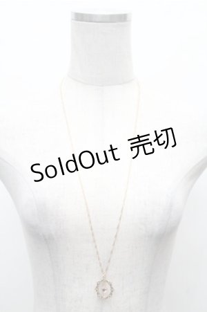 画像: m petit by misako / AMフレームハートネックレス  ゴールド S-26-02-23-012-LO-AC-AS-ZS