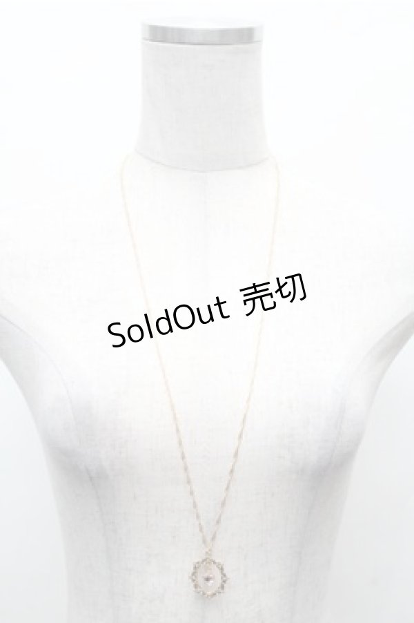 画像1: m petit by misako / AMフレームハートネックレス  ゴールド S-26-02-23-012-LO-AC-AS-ZS (1)