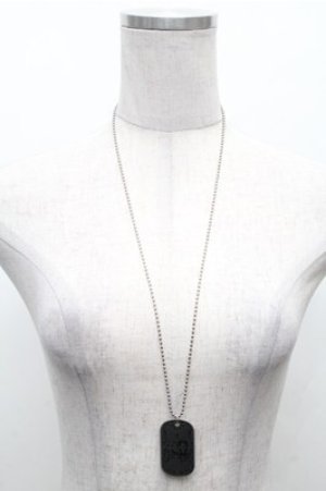 画像: HANGRY&ANGRY / プレートネックレス  シルバー S-26-02-23-013-HN-AC-AS-ZS