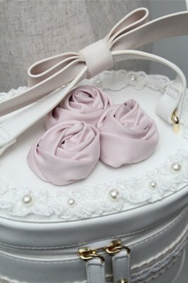 画像3: Maison de FLEUR / アニバーサリーケーキバッグ  白 S-26-02-23-018-LO-BG-AS-ZS (3)