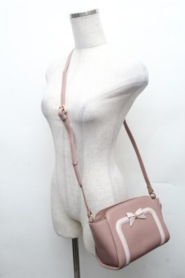 画像3: m petit by misako / AMリボンヨコショルダーバッグ  ピンク S-26-02-23-019-LO-BG-AS-ZS (3)