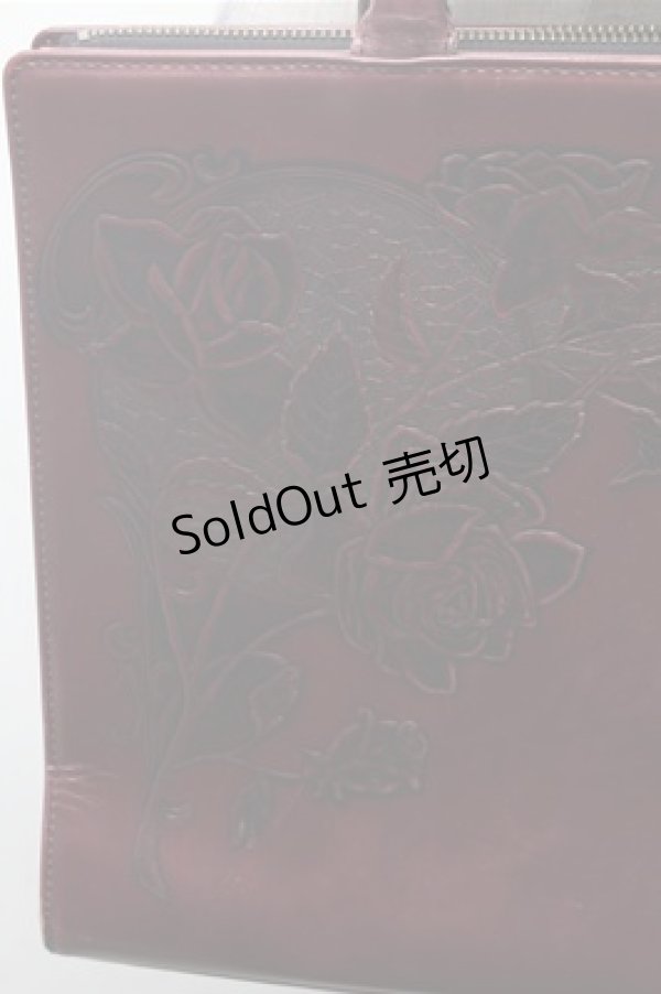 画像3: Jean Paul GAULTIER / ニューローズバッグ  ワイン S-26-02-23-025-GO-BG-AS-ZS (3)