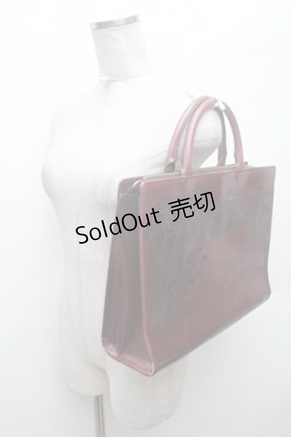 画像5: Jean Paul GAULTIER / ニューローズバッグ  ワイン S-26-02-23-025-GO-BG-AS-ZS (5)