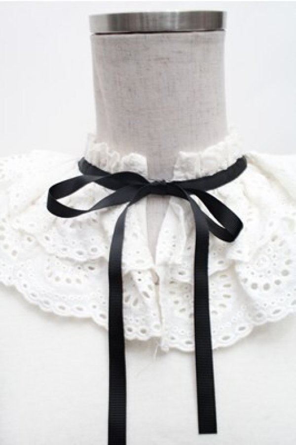 画像4: Ank Rouge / レース襟カットソー  白 S-26-02-23-028-CA-TO-AS-ZS (4)