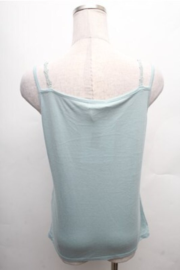 画像2: axes femme / バタフライビーズキャミソール  ミント S-26-02-23-029-AX-TO-HR-ZS (2)
