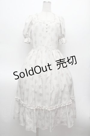 画像: m petit by misako / NINA'S 花柄スクエアネックワンピース M アイボリー S-26-02-25-036-LO-OP-TE-ZS