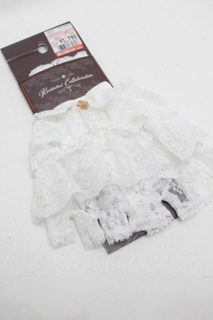 画像: Kurumi Collaboration / CLK*レースグローブ  白 S-26-02-25-006-LO-ZA-AS-ZS