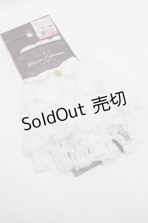 画像: Kurumi Collaboration / CLK*レースグローブ  白 S-26-02-25-006-LO-ZA-AS-ZS
