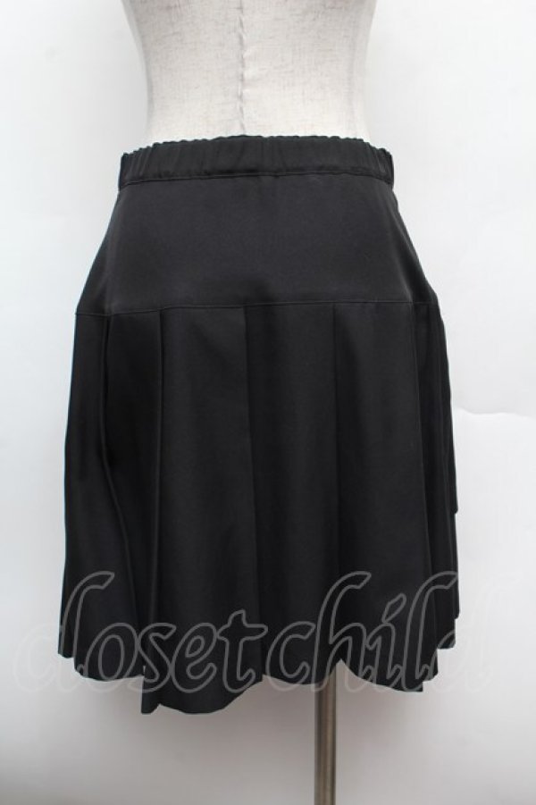 画像3: MILK / 裾プリーツスカート  黒 S-26-02-25-053-ML-SK-AS-ZS (3)