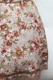 画像2: axes femme / アンティーク花柄スカート  ベージュ S-26-02-25-054-AX-SK-AS-ZS (2)