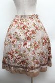 画像3: axes femme / アンティーク花柄スカート  ベージュ S-26-02-25-054-AX-SK-AS-ZS (3)