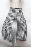 画像1: F i.n.t / べっ甲バックルタックスカート  黒ｘ白 S-26-02-25-055-0-SK-HR-ZS (1)