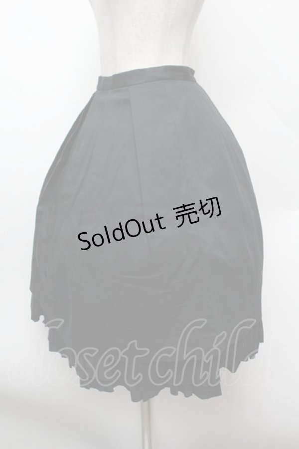 画像2: BPN / レイヤードプリーツスカート  黒 S-26-02-25-059-GO-SK-HR-ZS (2)