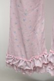 画像3: Candy Stripper / SWEET THINGS FRILL FLARE PANTS  ピンク S-26-02-25-061-PU-PA-HR-ZS (3)