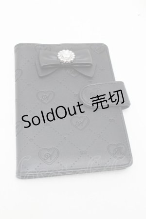 画像: Lovely Tency / 眞白ありすコラボ/パスポートケース  黒 S-26-02-25-008-LO-ZA-AS-ZS