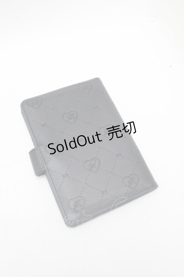 画像3: Lovely Tency / 眞白ありすコラボ/パスポートケース  黒 S-26-02-25-008-LO-ZA-AS-ZS (3)