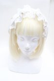 画像1: Lovely Tency / 眞白ありすコラボ/ヘッドドレス  白 S-26-02-25-016-LO-AC-AS-ZS (1)