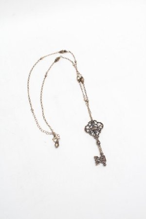 画像: Kurumi Collaboration / CLK*カギアナネックレス  中金 S-26-02-25-018-LO-AC-AS-ZS