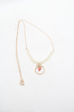 画像: m petit by misako / AMイチゴサークルネックレス  ゴールド S-26-02-25-019-LO-AC-HR-ZS