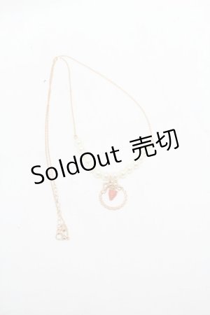 画像: m petit by misako / AMイチゴサークルネックレス  ゴールド S-26-02-25-019-LO-AC-HR-ZS