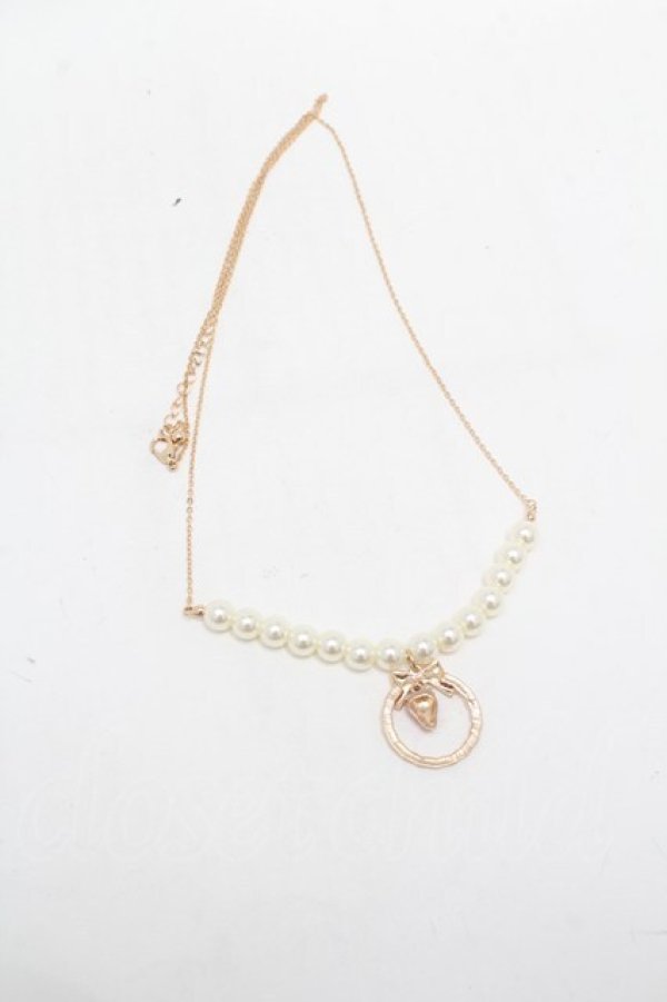 画像2: m petit by misako / AMイチゴサークルネックレス  ゴールド S-26-02-25-019-LO-AC-HR-ZS (2)