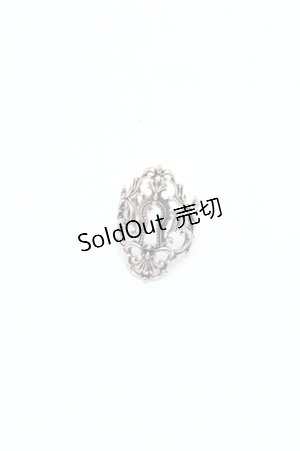 画像1: Kurumi Collaboration / CLK*カギアナリング  ゴールド S-26-02-25-003-LO-AC-AS-ZS (1)