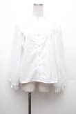 画像1: Lovely Tency / alsチョーカーレースブラウス  白 S-26-02-25-025-LO-BL-AS-ZS (1)